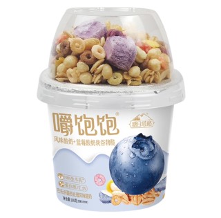 180g塘日塔格嚼饱饱风味酸奶(蓝莓酸奶块谷物脆)