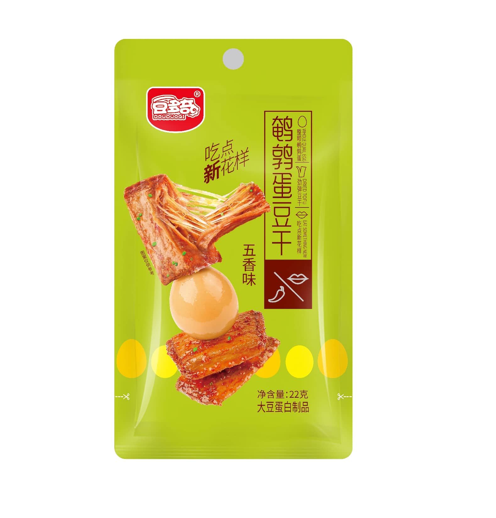 豆多奇鹌鹑蛋豆干-五香22g