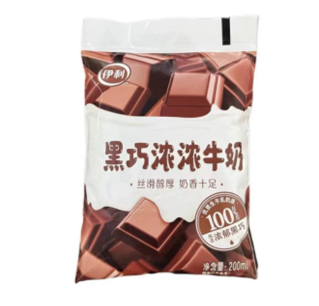 200ml伊利黑巧浓浓牛奶