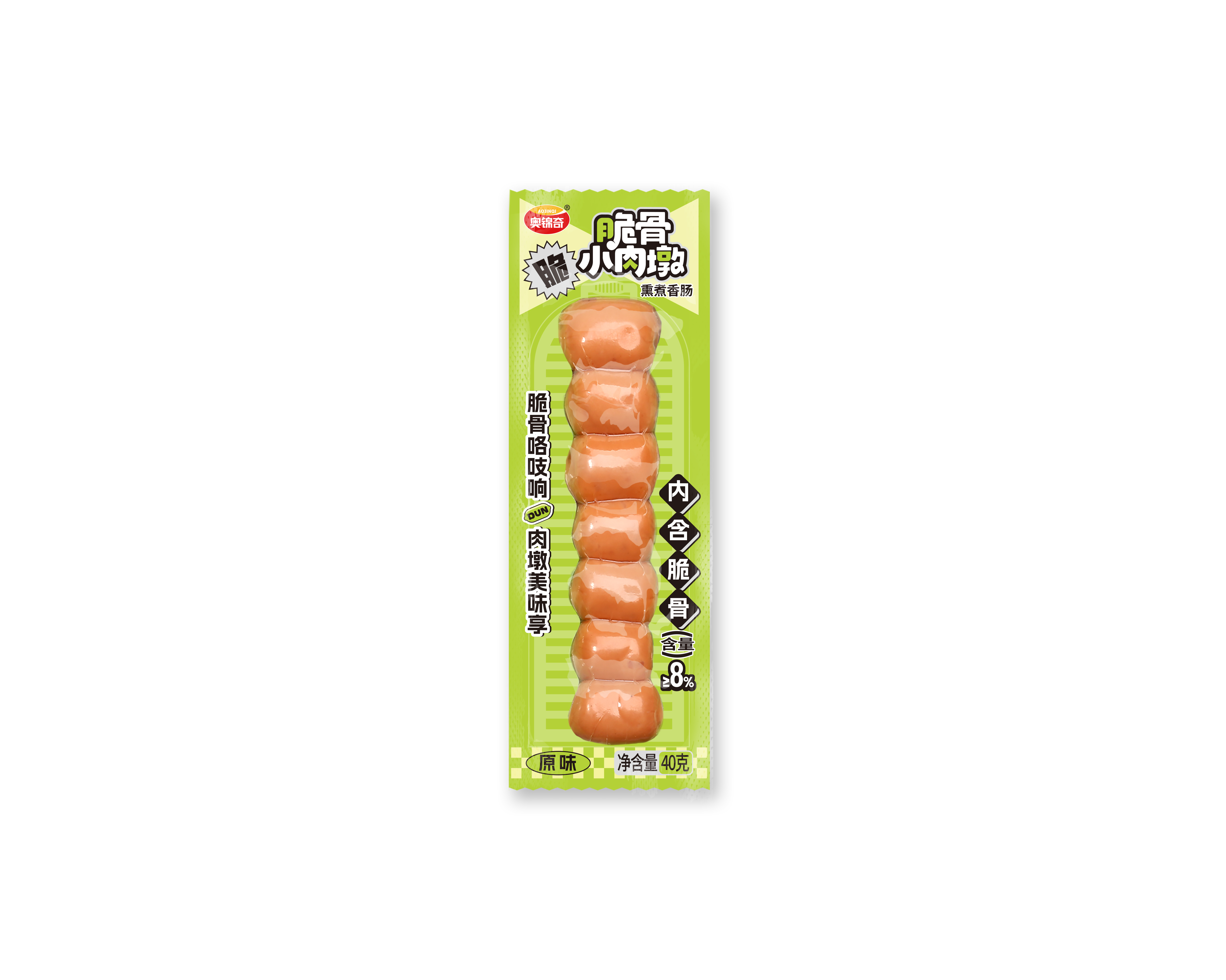 40g奥锦奇脆骨小肉墩原味