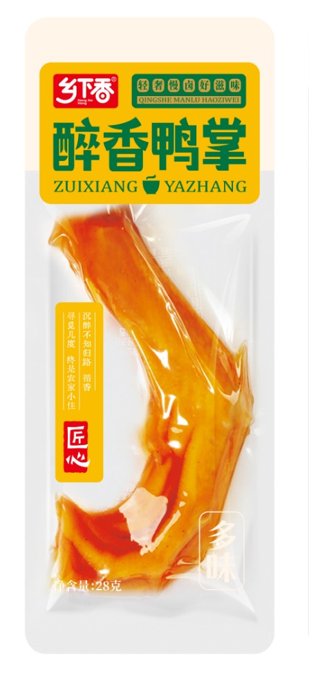 乡下香醉香鸭掌28g