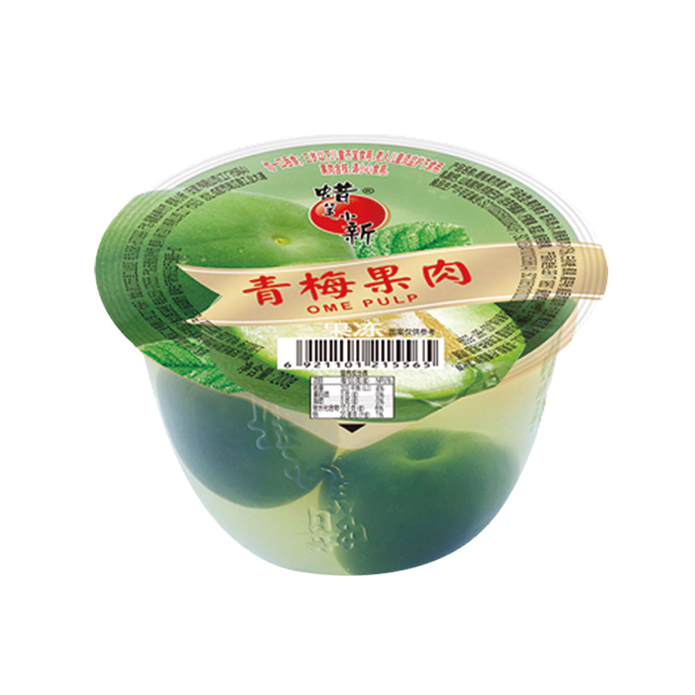 蜡笔小新果肉果冻青梅200g