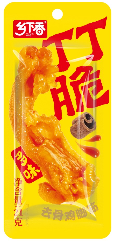 乡下香多味丁丁脆（去骨鸡脚筋）21g