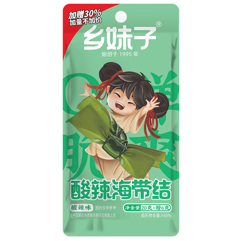 乡妹子海带结20g