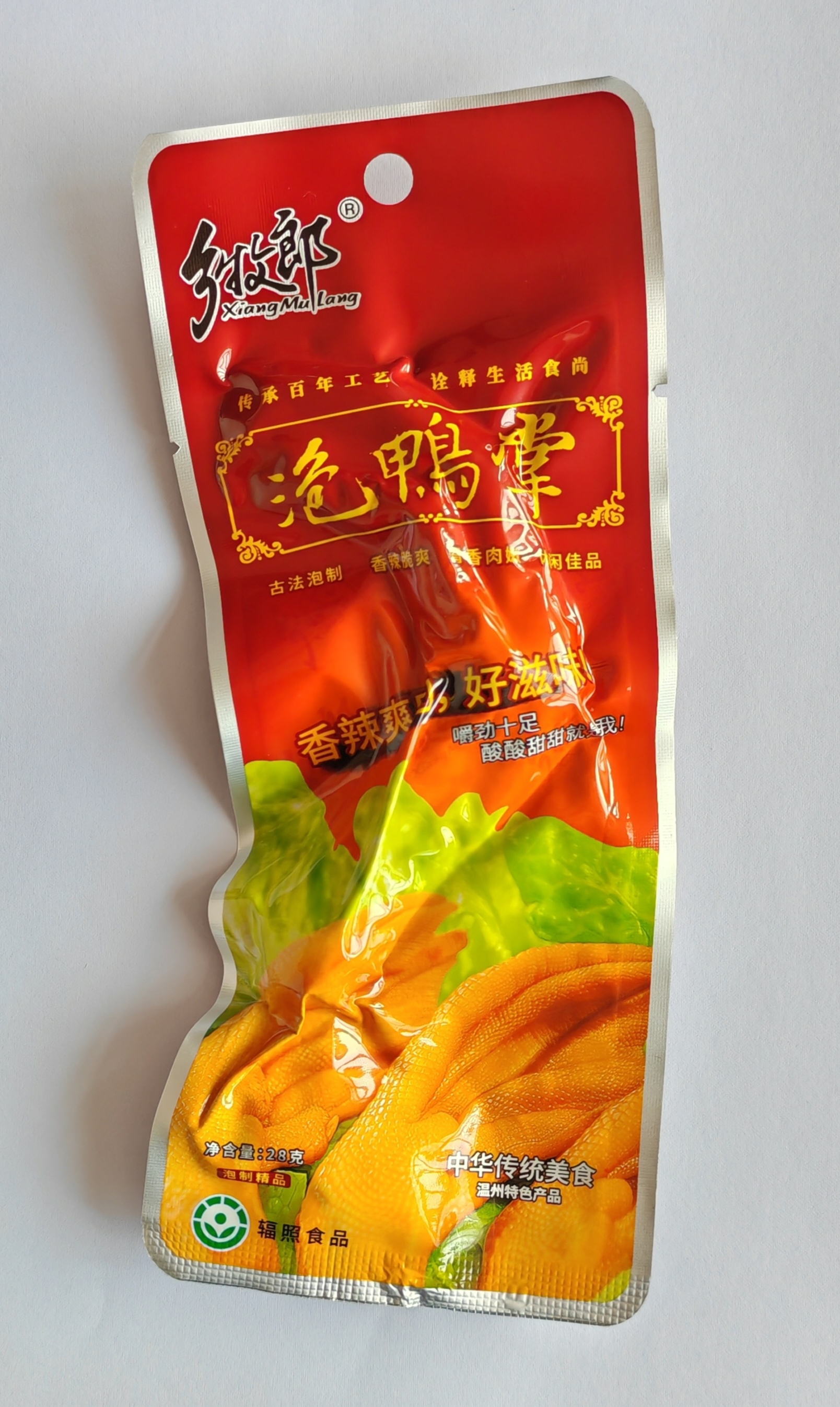 乡牧郎泡鸭掌28g