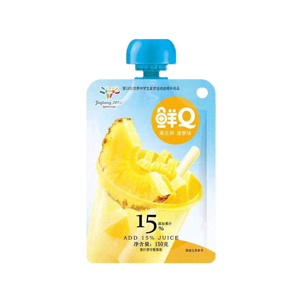 蜡笔小新鲜Q果冻爽菠萝味150g