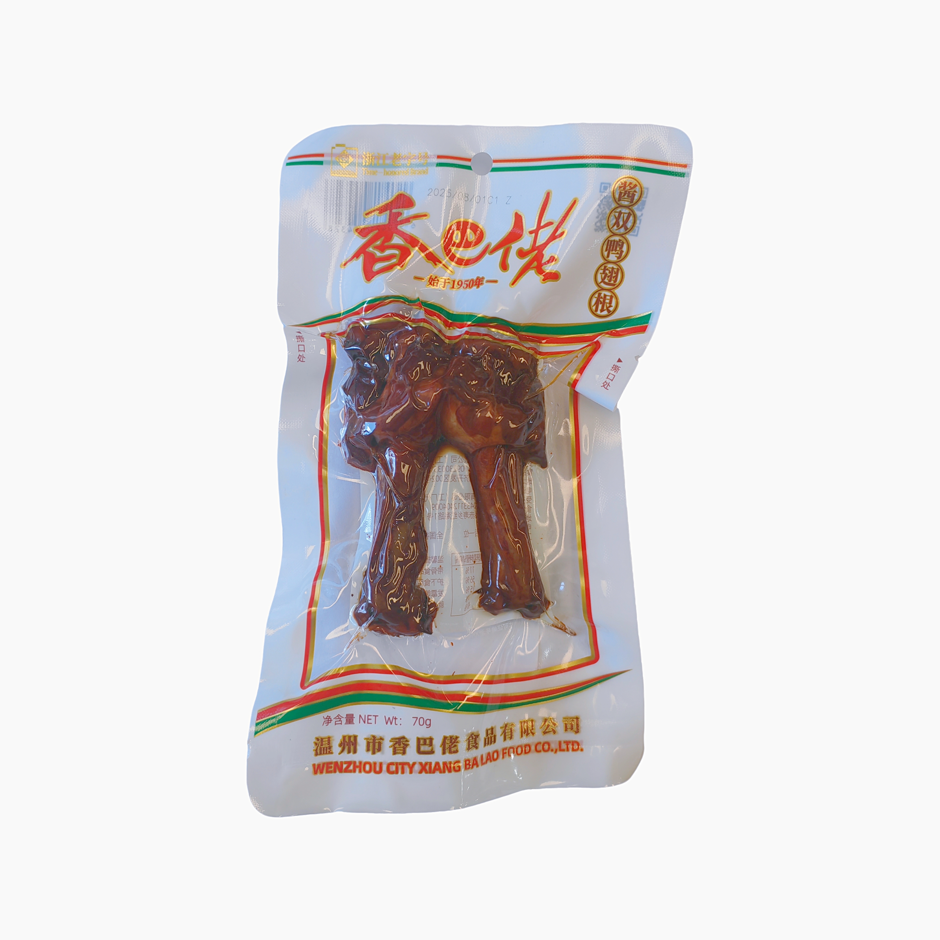 香巴佬双鸭翅根70g