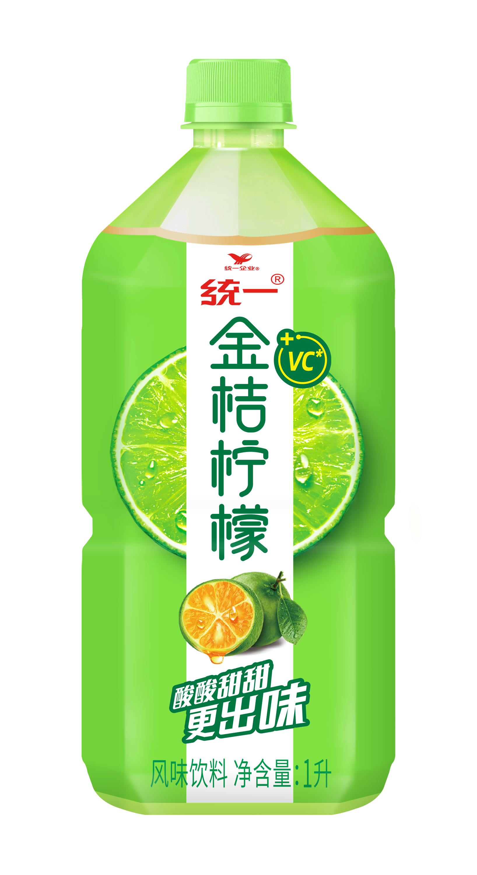 统一金桔柠檬1L
