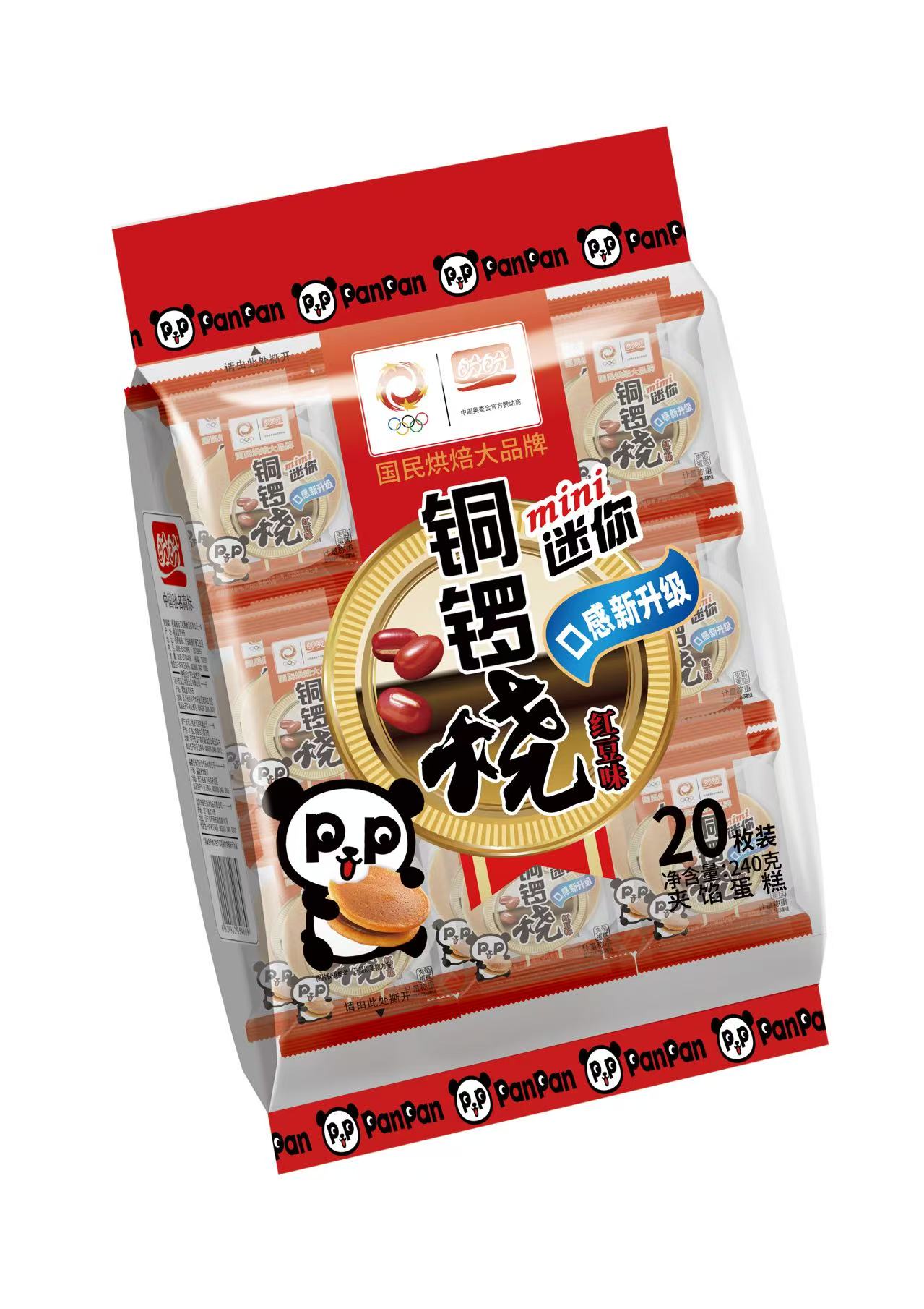 盼盼铜锣烧红豆味240g