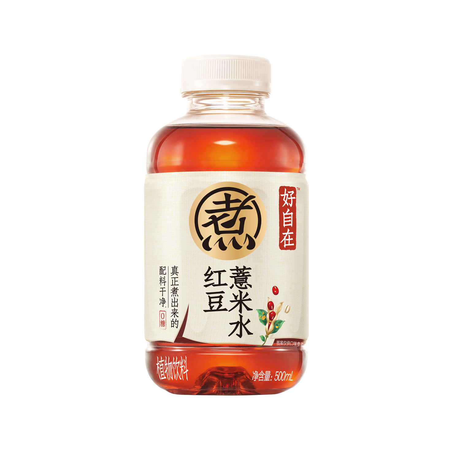 元气森林自在水 红豆薏米水500ml