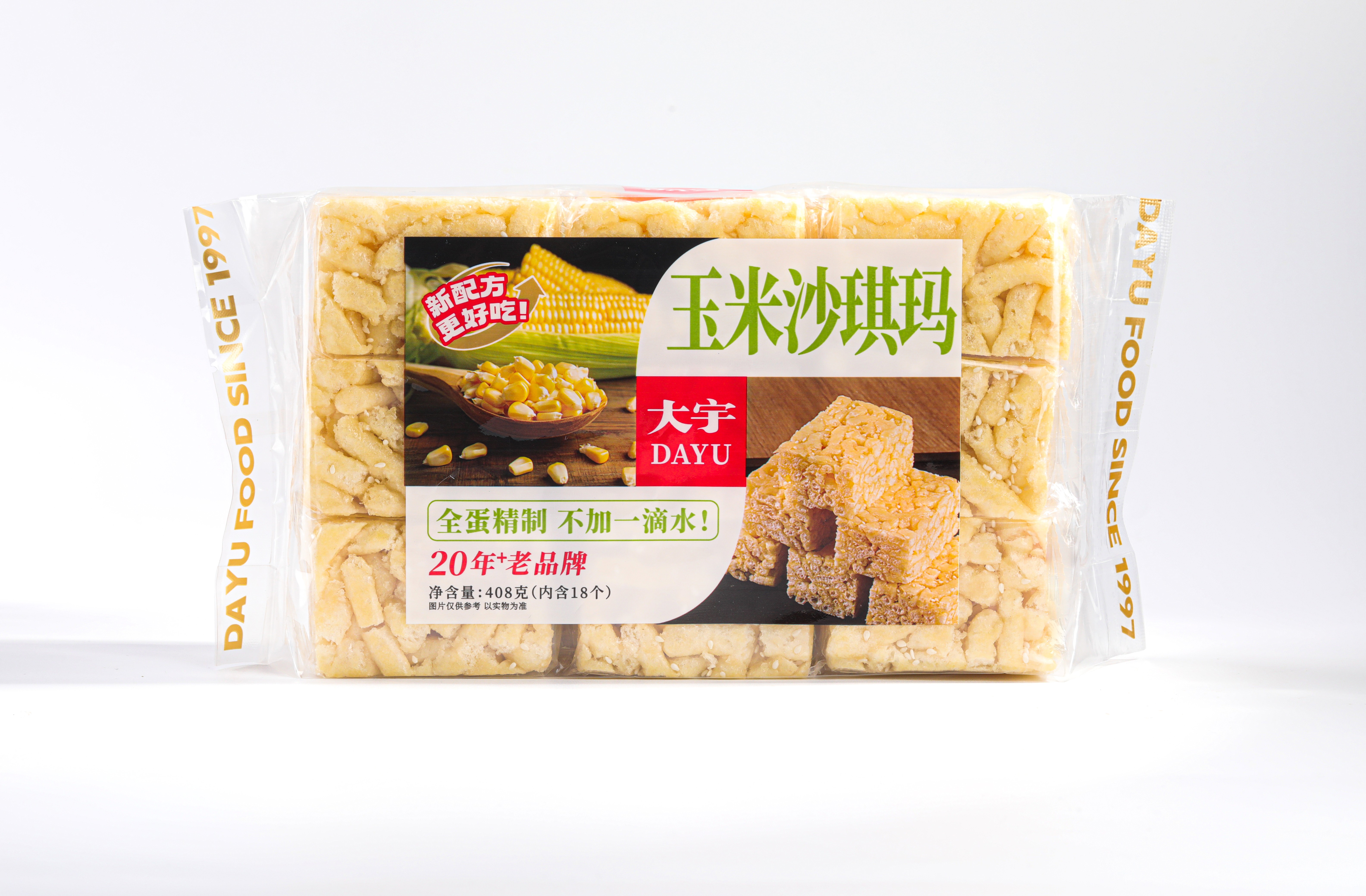 大宇玉米沙琪玛408g