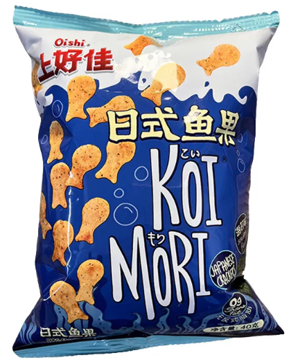 上好佳海苔味日式鱼果膨化食品128g