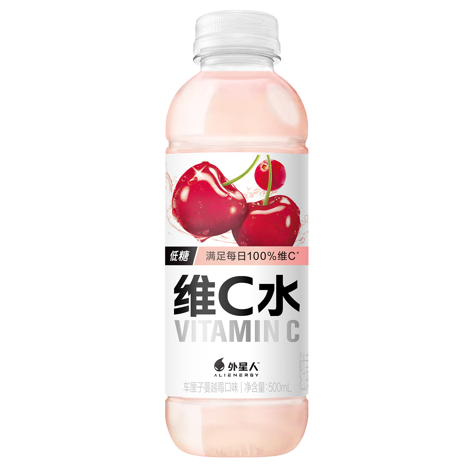 元气森林维生素水车 厘子蔓越莓500ml