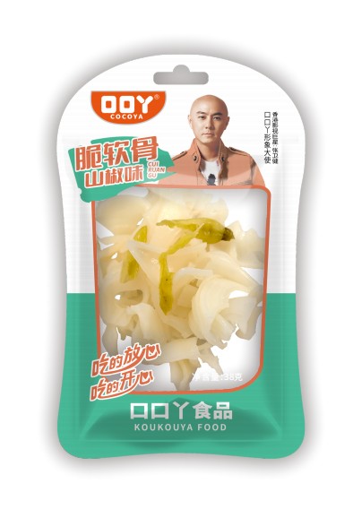 口口丫脆软骨山椒味42g