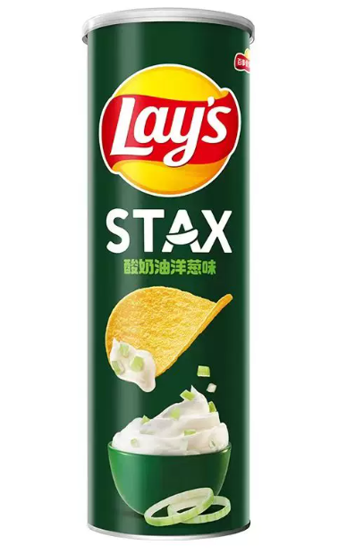 乐事STAX酸奶油洋葱味薯片90g