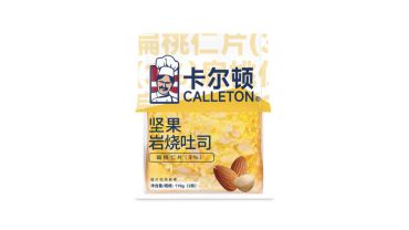 卡尔顿坚果岩烧吐司110g