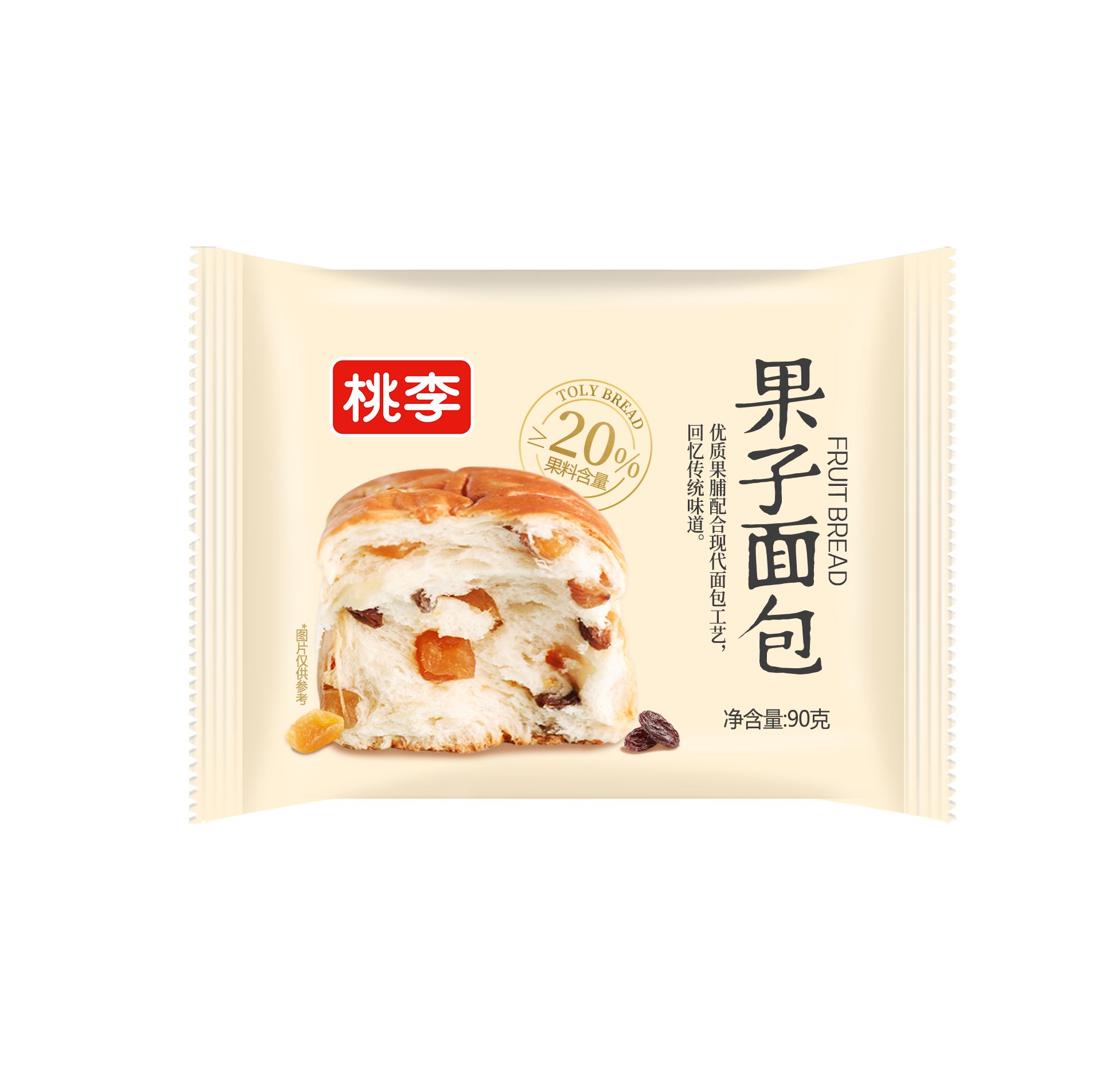 果子面包90g