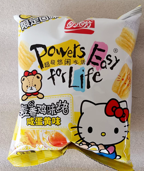 盼盼咸蛋黄味麦香鸡味块105g