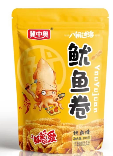 冀中奥鱿鱼味鱿鱼卷188g