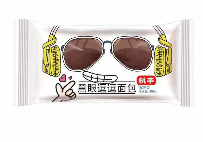 黑眼逗逗面包