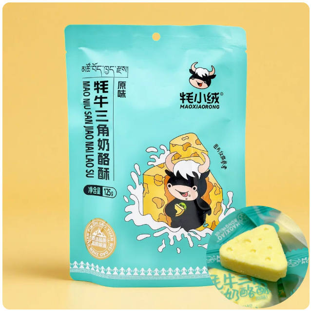 优飨酸奶味牦牛三角奶酪酥118g