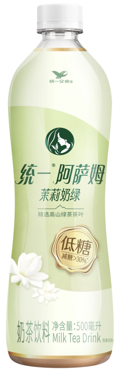 统一低糖绿茶茉莉味500ml