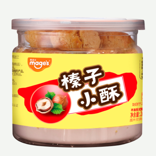 麦吉士榛子小酥200g