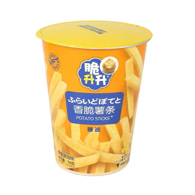 脆升升杯装薯条蜂蜜黄油味50g
