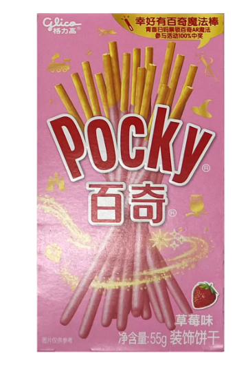 格力高百奇草莓味装饰饼干55g