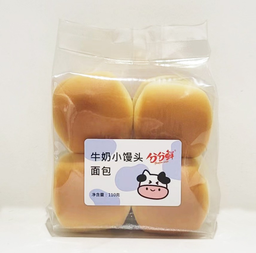 分分鲜牛奶小馒头110g