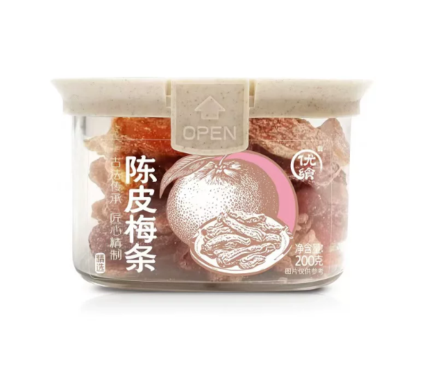 优飨陈皮梅条200g