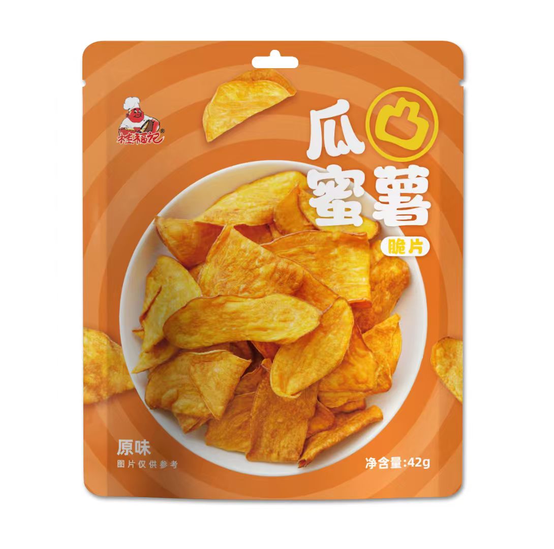 桂福记蜜薯脆片原味42g
