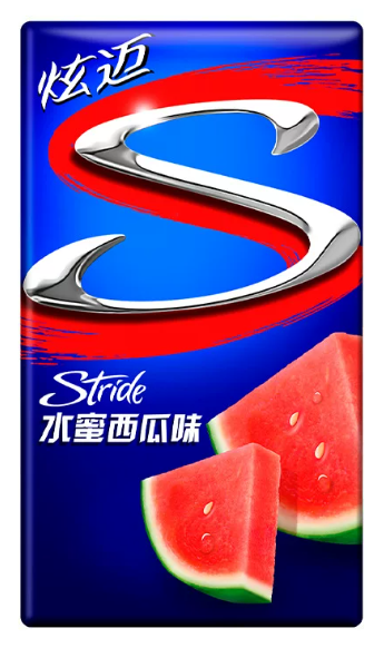 炫迈水蜜西瓜味无糖口香糖50.4g