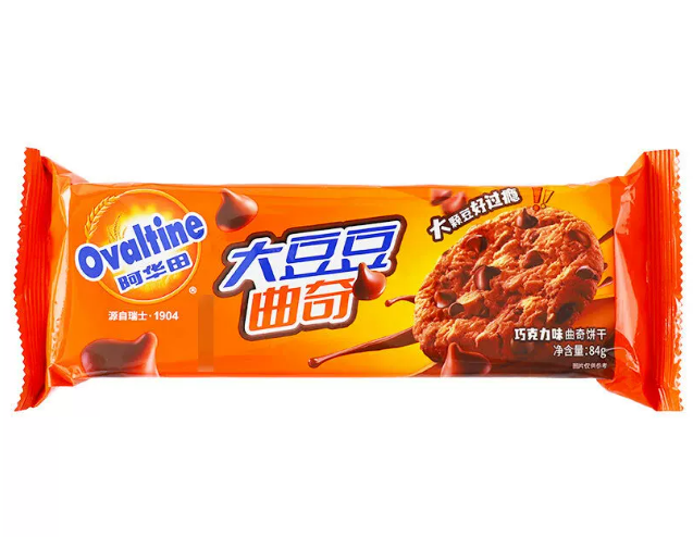 阿华田大豆豆巧克力曲奇84g