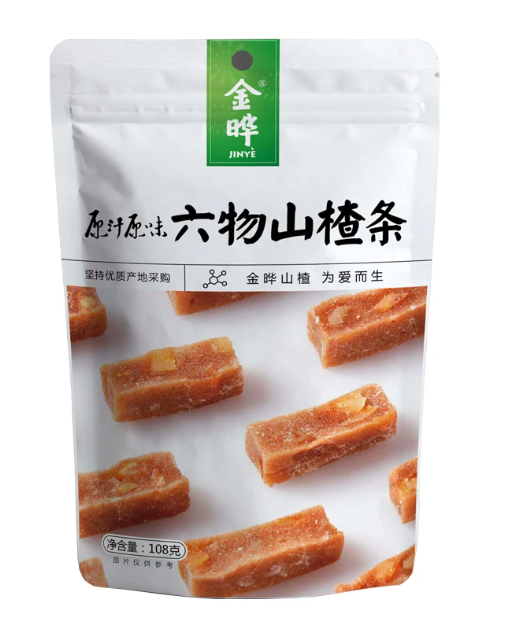 金晔六物山楂条108g