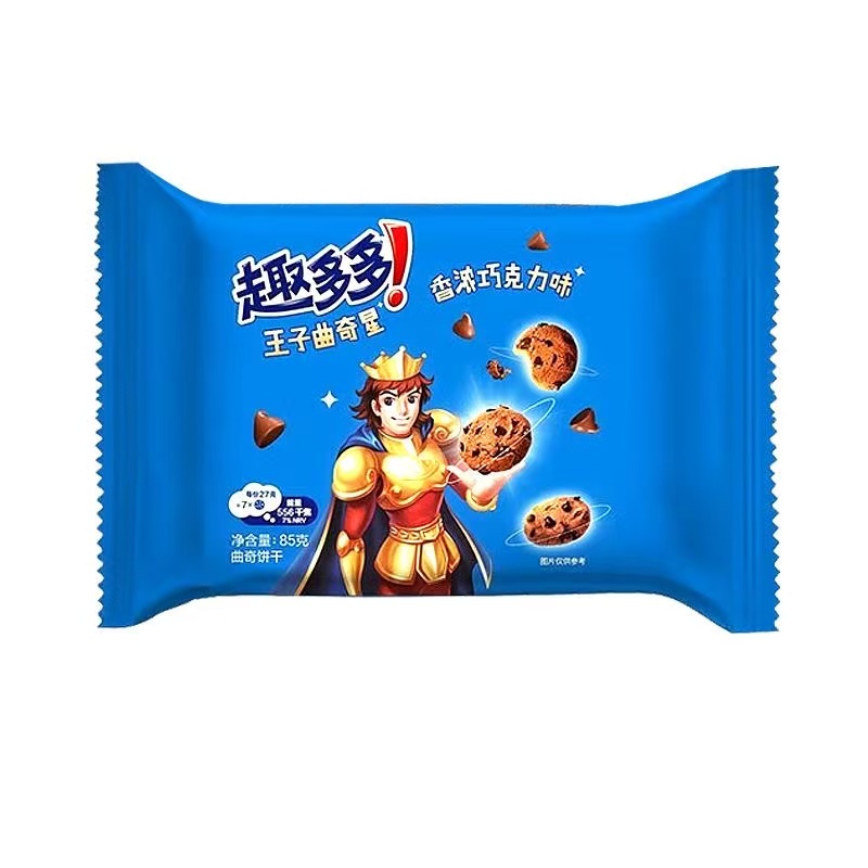 趣多多王子饼干巧克力味85g