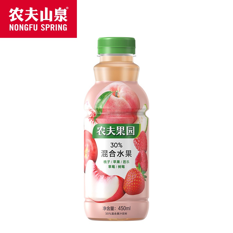 农夫山泉450果园30%桃子