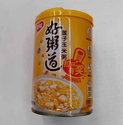 银鹭好粥道玉米莲子粥280g