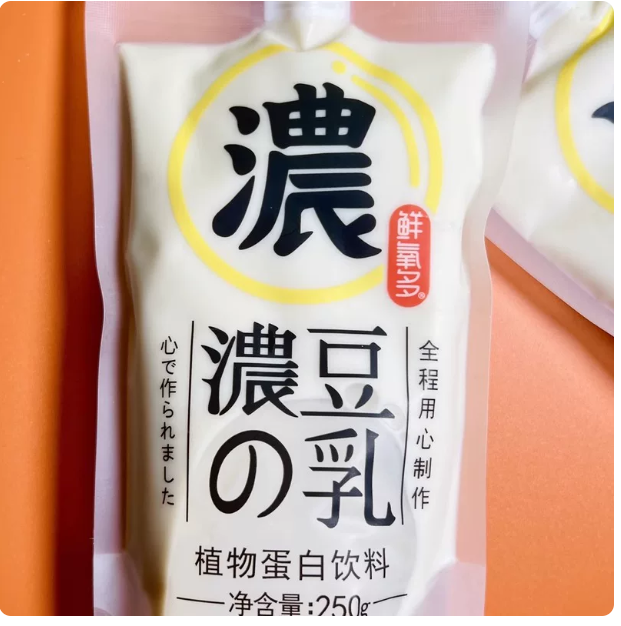 鲜氧多浓豆乳250g