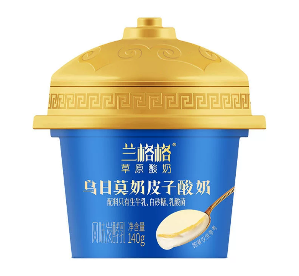 兰格格草原乌日莫奶皮子酸奶140g