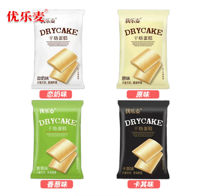 优乐麦干烙蛋糕原味125g