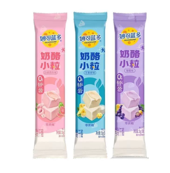 妙可蓝多奶酪小粒(白桃芭乐味)35g