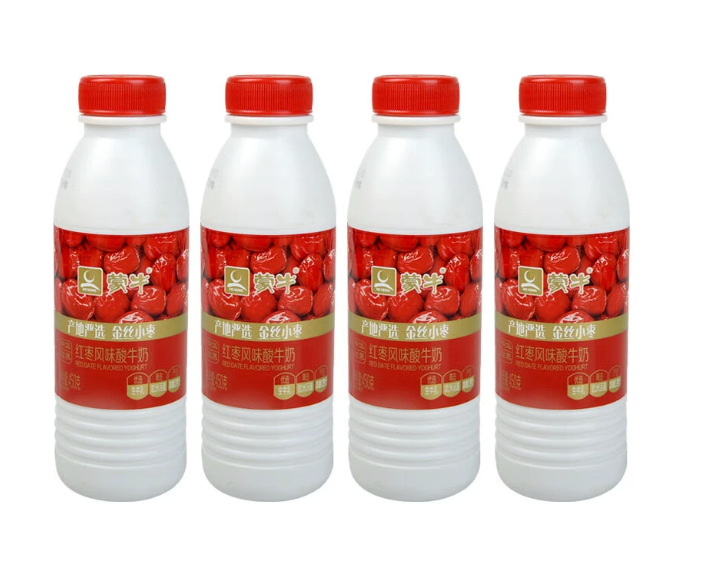 蒙牛中华滋养风味酸牛奶红枣预制瓶450g