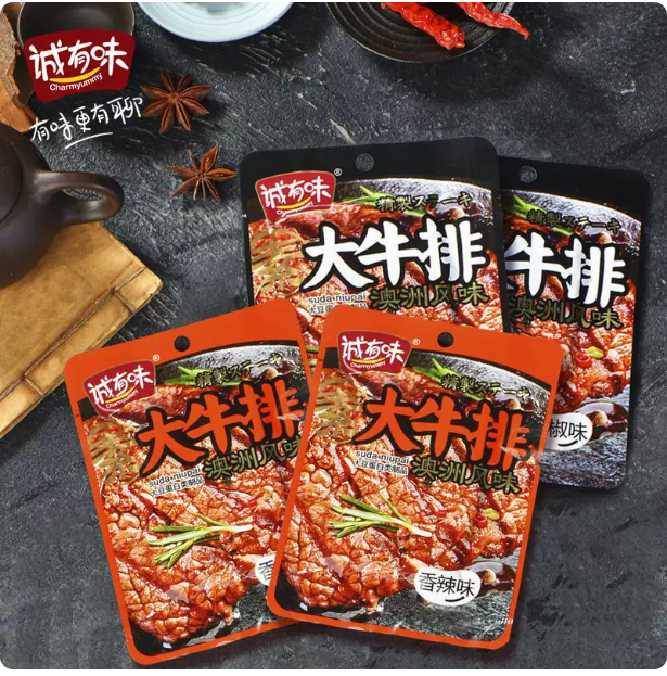 诚有味素大牛排黑椒味28g