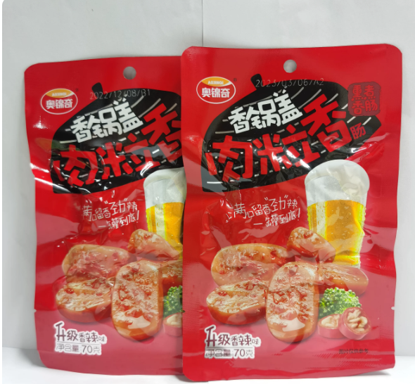 70g锅盖肉粒香肠香辣味