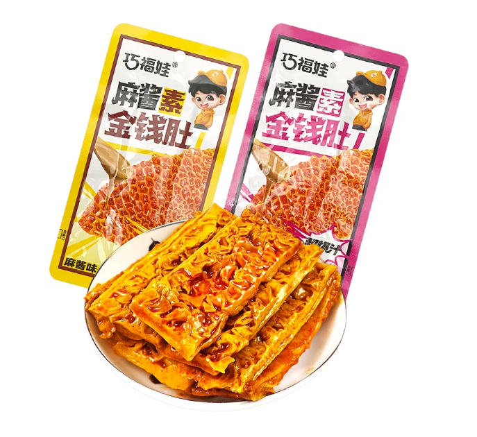 巧福娃麻酱味金钱肚16g