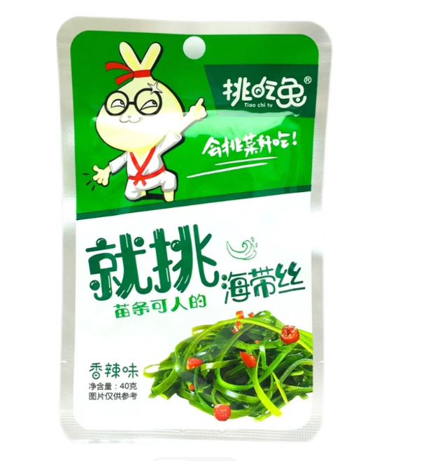 挑吃兔香辣味海带丝32g