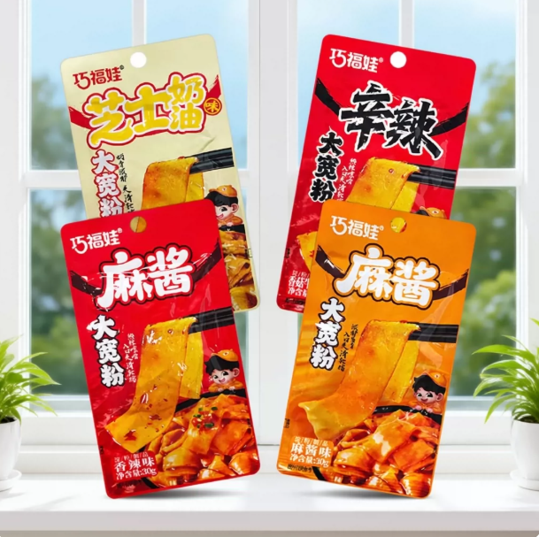 巧福娃麻酱大宽粉香菇牛肉味30克